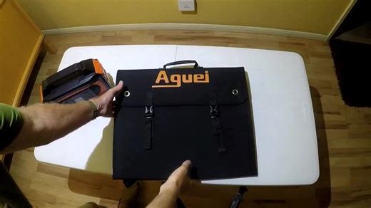 Aguei 120W Solar Panel ---- First Impressions②