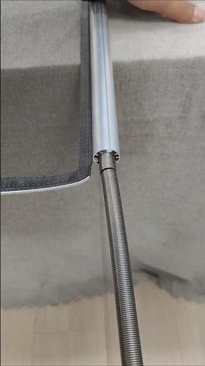 Diamond mesh retractable invisible window screen, screen with zipper weld, removable screen box,