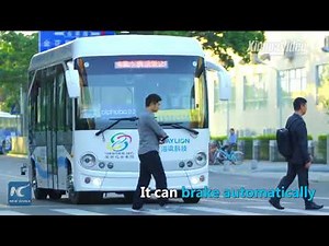China buses without drivers