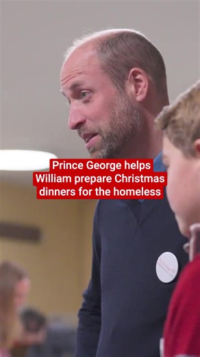 Prince William and Prince George Support The Passage Charity