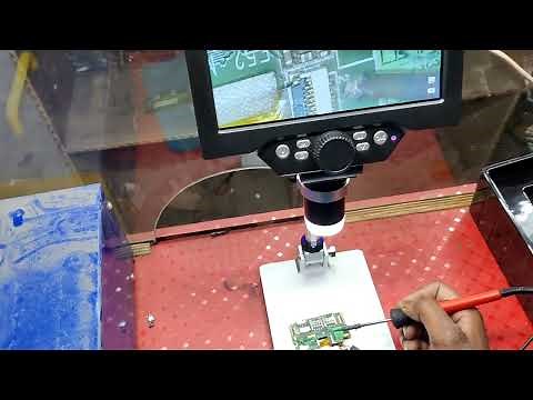 mini microscope for mobile repairing | New Mini Microscope 12Megapixel Camera Recording PC connect