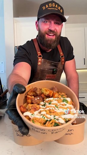 Queso Chicken Bacon Ranch Protein Bowls Recipe