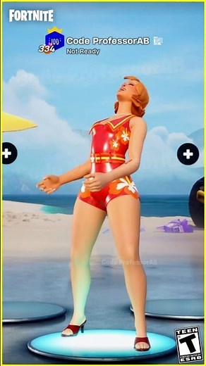 *New* Fortnite Bikini Bottom Ice Spice Skin Laugh It up Emote 🍑😜😍 Jiggle Physics Icon Series 😱🔥