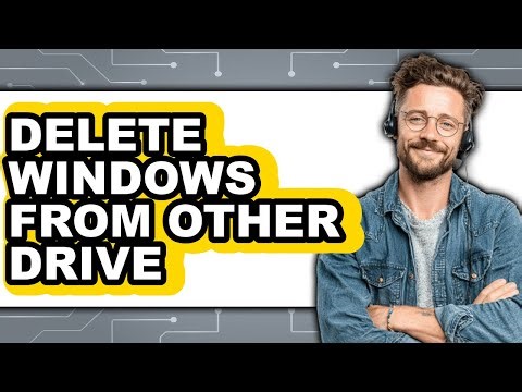 How to Delete Windows from Other Drive (updated)