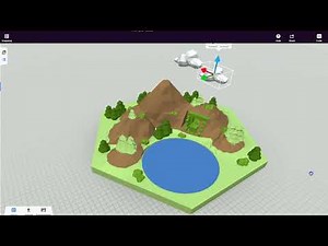 5.2 製作 Water Cycle 教件 (加入湖、彩虹、雲、雪花、雨點) Group, Duplicate, Lock objects