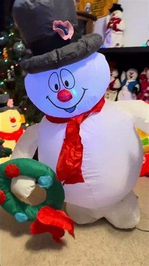 Gemmy 3.5ft inflatable frosty the snowman