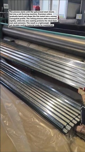 How Corrugated Galvanized Roof Sheets Are Made