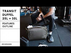 Features Outline Video | The All New Transit Duffel 25L + 35L