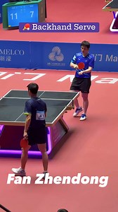 279K views · 1.9K reactions |  Backhand Serve Fan Zhendong  #fanzhendong #bóngbàn #卓球 #탁구 #乒乓球 #highlight | Chonburi Table Tennis by ปิงปอง Sornanan ชลบุรี | Facebook