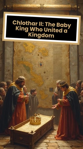 Chlothar II: The Baby King Who United a Kingdom. Chlothar II’s life began with chaos. His father, Chilperic I, was murdered when he was still an infant, thrusting him onto the throne before he could even walk. His mother, Queen Fredegund, ruled as regent and waged relentless war in his name. For years, he was the shadow behind her battles—a king without agency, living in a dynasty soaked in blood feuds. But time changes everything. When Chlothar reached adulthood, he seized his moment. With pati