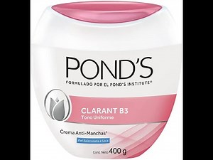 Clarant B3 de Ponds: la mejor crema para aclarar la piel