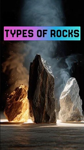 Types of Rocks Explained in 30 Seconds | Igneous, Sedimentary & Metamorphic