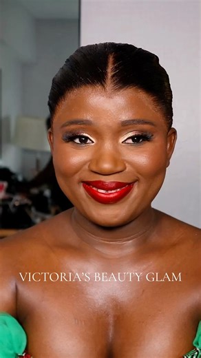 Soft Glam for Dark Skin Brides | Bridal Makeup Tutorial #AfricanBride #SoftGlamBride #bridalmakeup