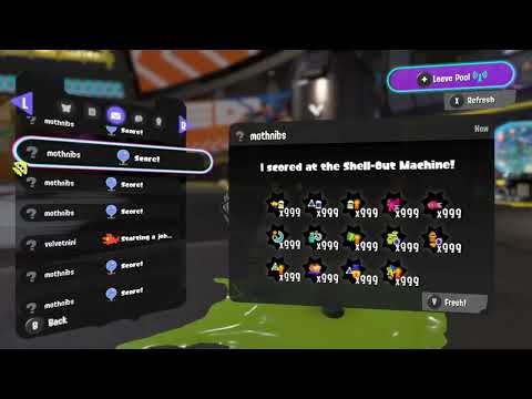 Hacker Scores at the Shell-Out Machine None Stop in Splatoon 3
