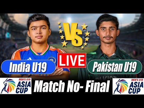 u19 asia cup score 2025 | Ind U19 vs Pak U19 score Final Commentary & Analysis