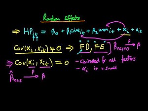 Random Effects Estimator - an introduction