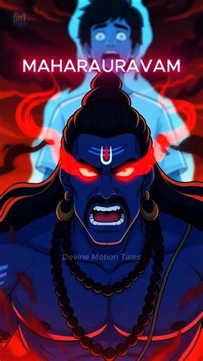 Garuda Puranam: Maharauravam Hell Explained 🔥 Karma for Animal Cruelty #facts #viral #shortsfeed