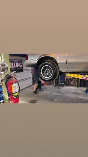 104K views · 1.4K reactions | Who drives from Texas to Ohio with his steering wheel crooked, worn out radials, valves .030” loose, shifter out of adjustment, 1/2 a gallon of race gas, no trailer ramps, and hangs my battery charger by the cables while his car is on the lift? | Bill Hoskinson | Facebook
