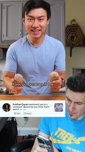 272K views · 8.4K reactions | I mean… it’s not terrible, it’s still a potato…. But I wouldn’t recommend it  shufosho #potato | Liam Layton | Facebook