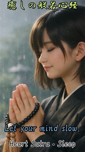 静かな夜に｜寝る前に聴く 般若心経