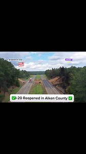 3.8K views · 13 reactions | ✅ I-20 Reopened in Aiken County ✅SCDOT is...