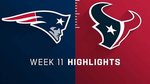 Patriots vs. Texans highlights | Week 11