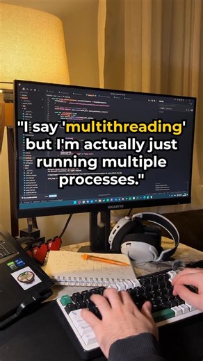 Emir Özen | Software Engineer on Instagram: "Comment “THREAD” to get the links! 🔥 Trying to reason about performance or concurrency without understanding processes and threads is like optimizing code without knowing how the CPU actually executes it. If you don’t truly get threads, cores, and execution models, you’ll make confident but wrong assumptions—and those mistakes surface under load. This mini roadmap fixes that. ⚙ FANG Interview Question | Process vs Thread A clear, interview-grade brea