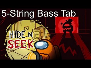 Among Us Hide N Seek OST - Bass Tabs & Backing Track
