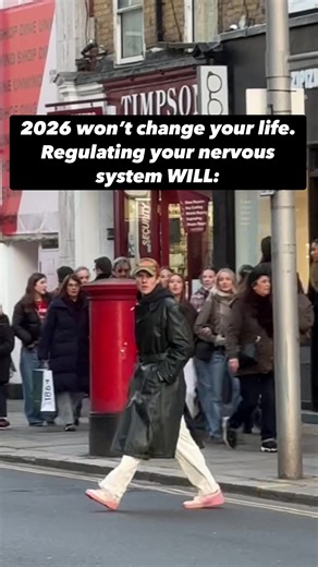 A neuroscientist recently said something that stopped me in my tracks: “Your future doesn’t scare you. Your nervous system just doesn’t trust it yet.” He was referencing long-term studies on stress adaptation showing that most people don’t fail to change because of lack of motivation - they fail because their bodies are still organised around an old version of survival. People think transformation is about pushing harder in a new year. Neuroscience says it’s about teaching the body safety first.