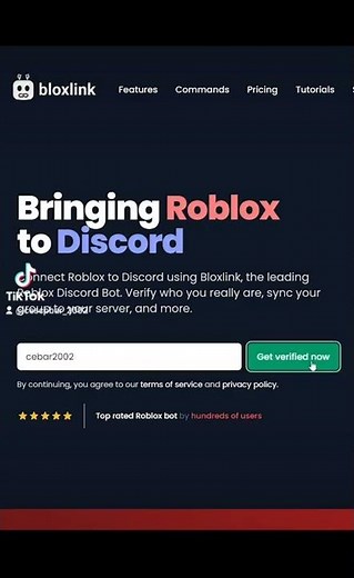 Como verificarse en bloxlink?