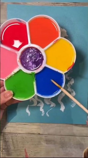 Jellyfish Salt Painting Tutorial 🪼🎨 | Easy Ocean Art DIY for Beginners