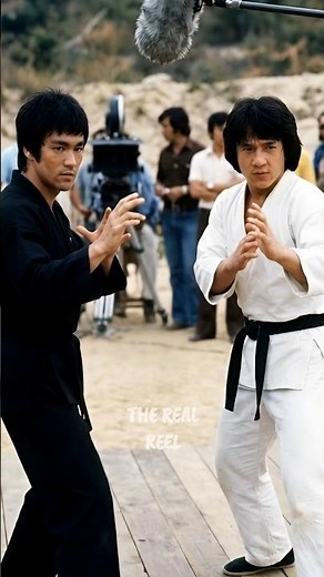 Enter the Dragon (1973) | Bruce Lee & Jackie Chan Behind the Scenes #brucelee #jackiechan #shorts