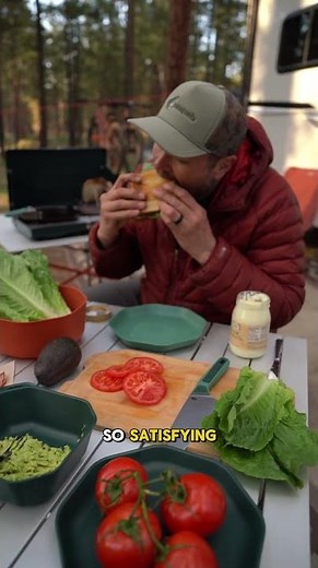 Hot sandwich recipes at camp | #camping #cooking #rei #optoutside #shorts