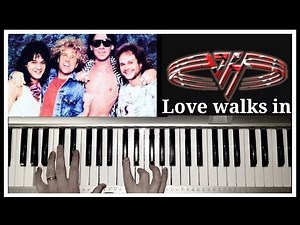 Van Halen Love walks in Piano Keyboard cover Steve Szara