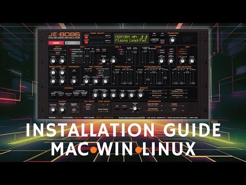 JE-8086 Setup & Installation – macOS, Windows and Linux