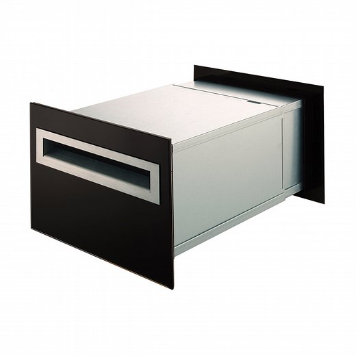 Sandleford Black Chalice Brick Insert Letterbox