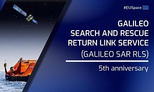 Galileo SAR Return Link Service celebrates five years of saving lives