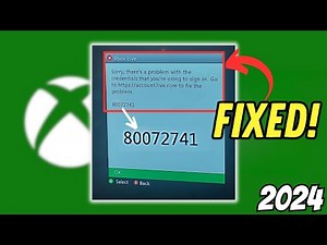 How to Fix Xbox 360 Error Code 80072741 (2024)