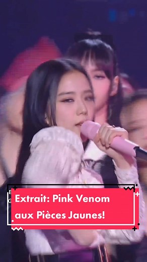 Rendez-vous CE SOIR à 20h40 sur France 2 pour voir la performance complète! @blackpinkofficial #lisa #rosé #jisoo #jennie #blackpink #piecesjaunes #pinkvenom