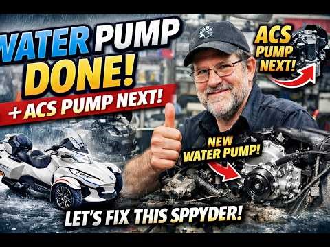RT-S Water Pump Completed!! • On To the ACS Pump Next! | TSV_3769