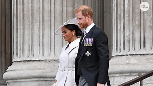 They're back! Prince Harry and Meghan make first public appearance in London since 2020 to attend service for Queen Elizabeth II at St. Paul's Cathedral. https://bit.ly/397E4Rd | USA TODAY Video