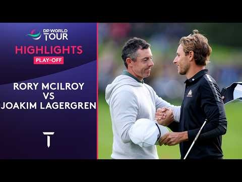 EVERY SHOT of the Play-Off | McIlroy vs Lagergren | 2025 Amgen Irish Open