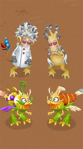 ALL ECHOES OF ECOS COSTUME COMPARISON ON AMBER ISLAND (My Singing Monsters)