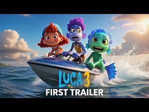 LUCA 3 First Trailer (Fan Made) | Pixar Animation | School Adventure