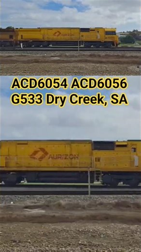 ACD6054 + ACD6056 + G533 at Dry Creek Triangle #shorts #seb #trains #train #fypage #fypyoutube #4u