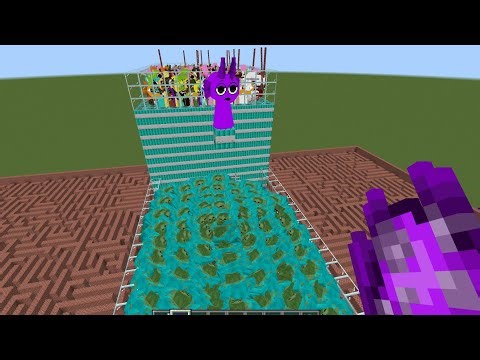 SPRUNKI ADD-ON Horror Sprunki vs Mutant Zombi in Bedrock Pe