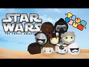 Star Wars The Force Awakens Tsum Tsum Plush Toy Collection Review