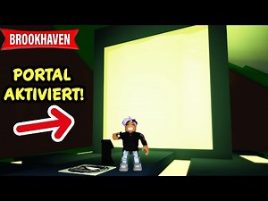 ICH HABE DAS PORTAL AKTIVIERT! So findet ihr es [Roblox Brookhaven 🏡RP]