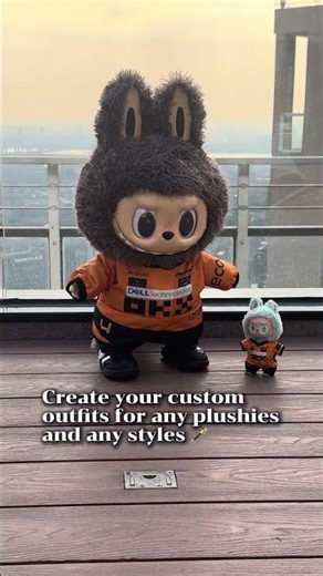 Labubu ZIMOMO F1 McLaren Outfit | Racing Spirit Expanded 🏎️