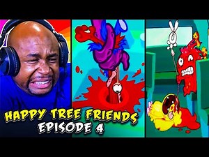 REACTING TO EPISODE 4 OF HAPPY TREE FRIENDS IN 2021